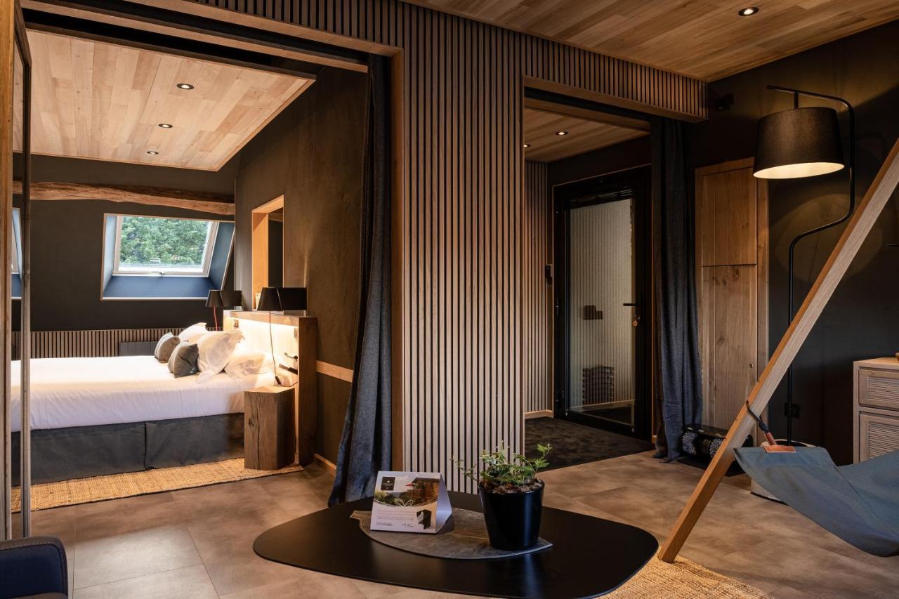 Le Studio Des Pres Verts Suite Design Avec Jacuzzi Privatif Jouey Exteriér fotografie