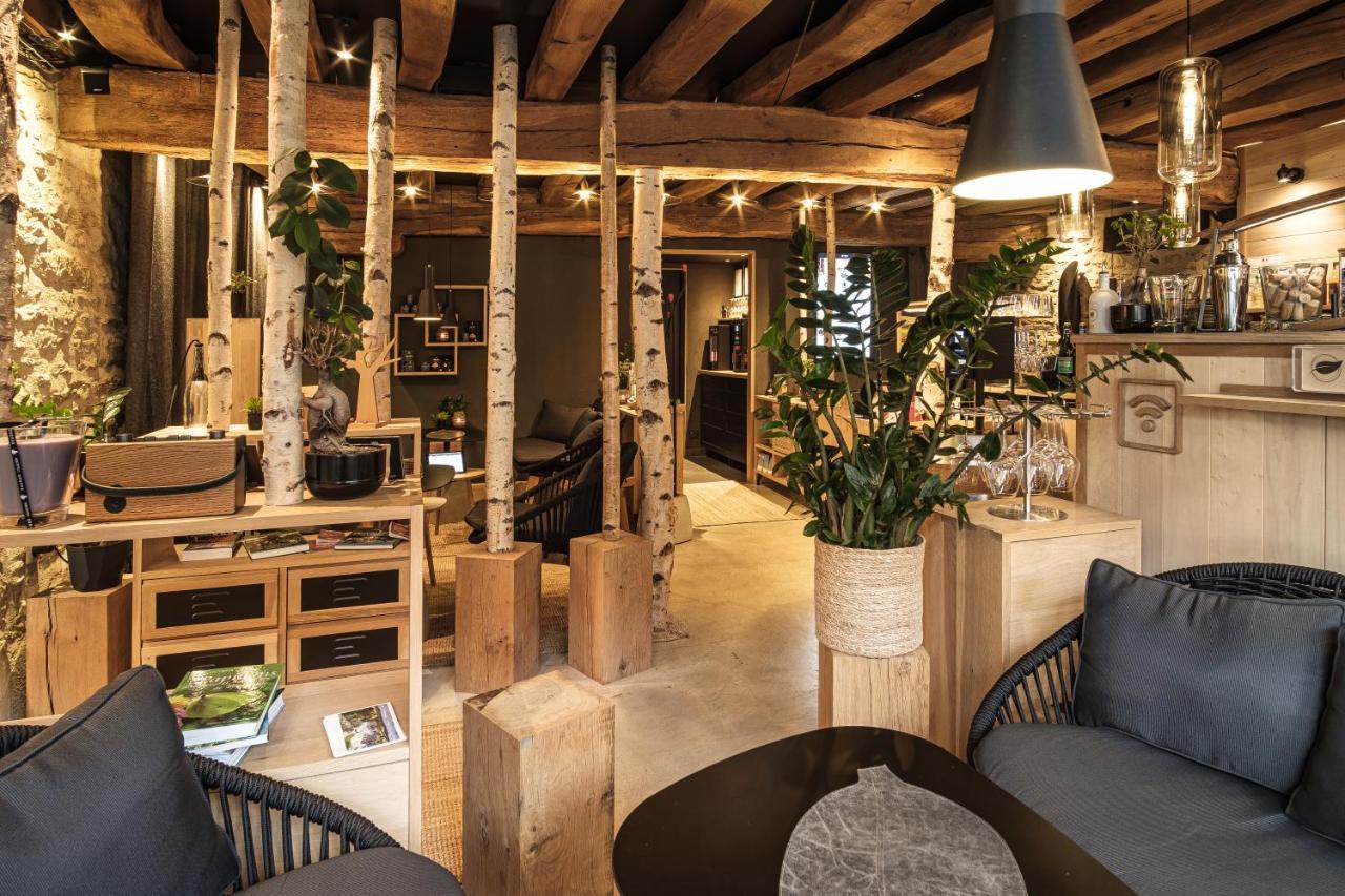 Le Studio Des Pres Verts Suite Design Avec Jacuzzi Privatif Jouey Exteriér fotografie